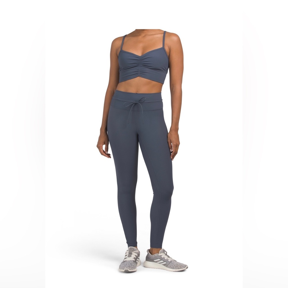 SOLD L Space Bra Bralette Leggings Two Piece Workout Gym Set Large NWT